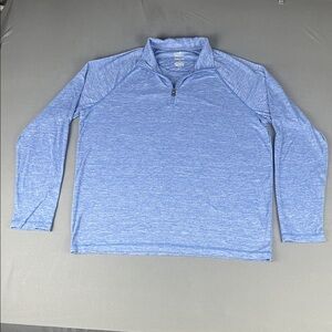 Croft & Barrow Performance Men’s L Quarter‎ Zip Long Sleeve Lightweight Pullover